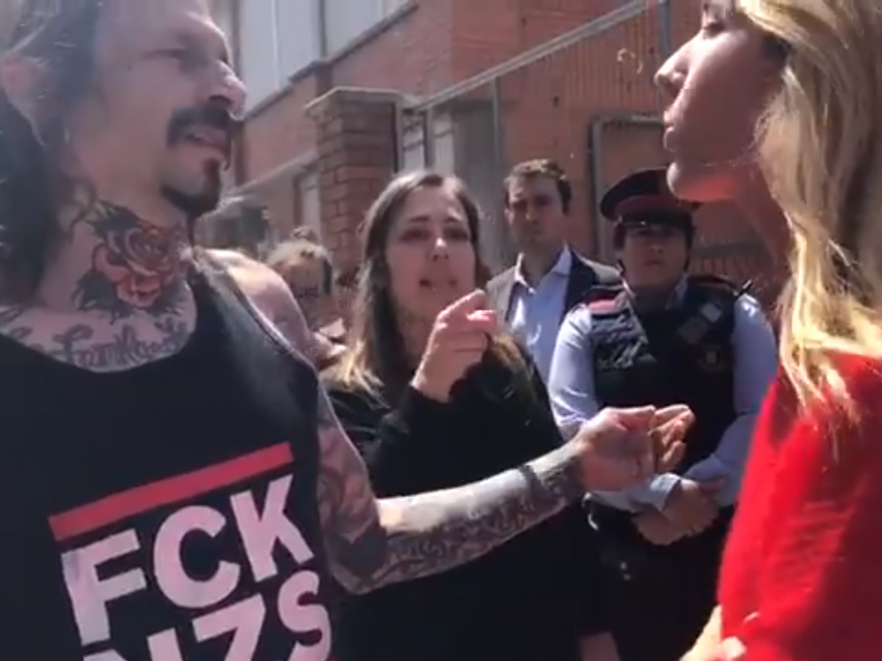 Captura del vídeo compartido por Cayetana Álvarez de Toledo.