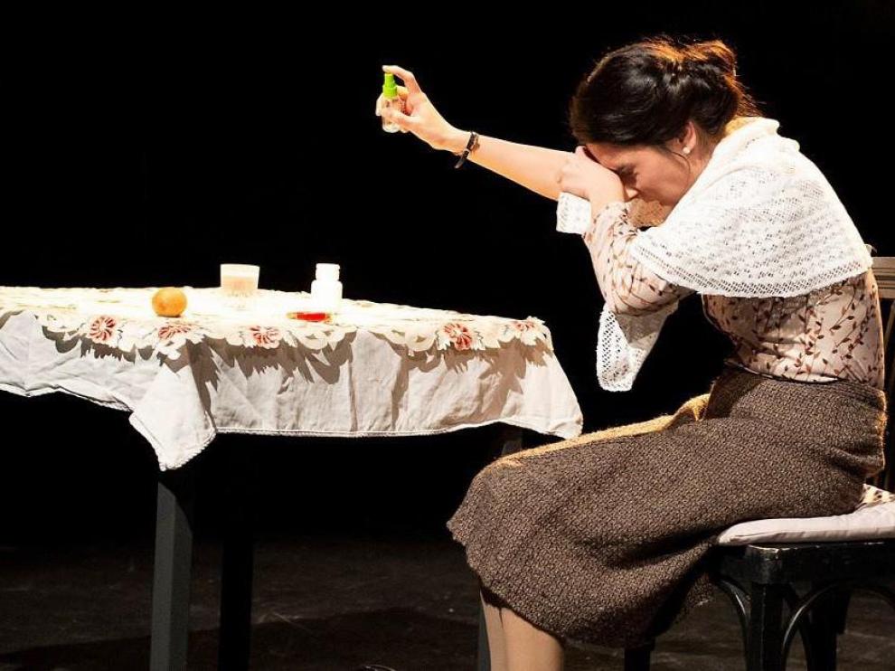 Raquel Vicente protagoniza 'Margarita Nelken', este miércoles 1 de mayo en las Esquinas.