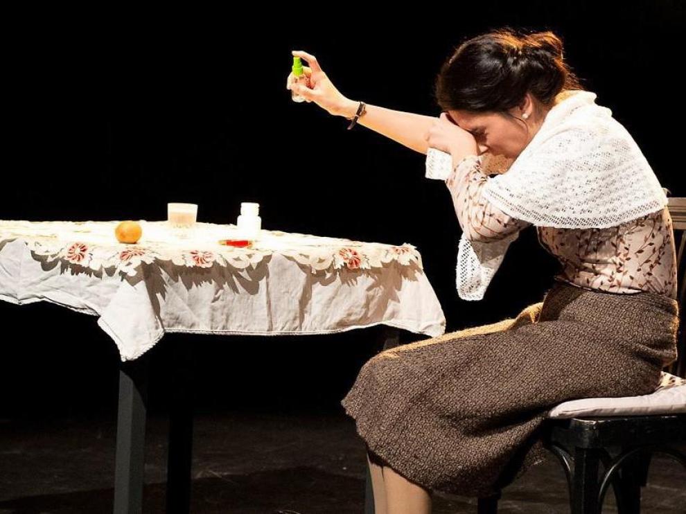 Raquel Vicente protagoniza 'Margarita Nelken', este miércoles 1 de mayo en las Esquinas.