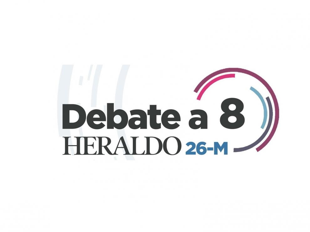Debate a 8 en HERALDO, por el 26-M.