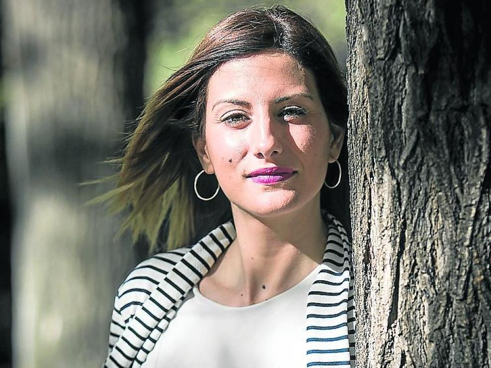Gema, con los ojos bien abiertos para afrontar la vida.