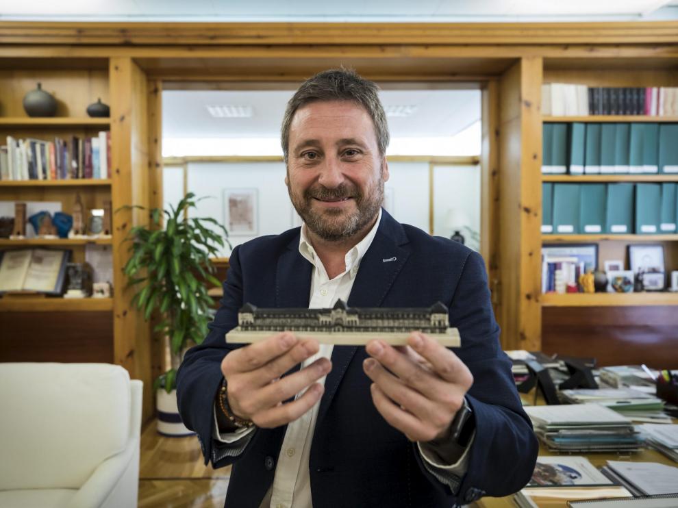 José Luis Soro es consejero de Vertebración del Gobierno de Aragón y candidato de CHA a la presidencia del Gobierno aragonés.