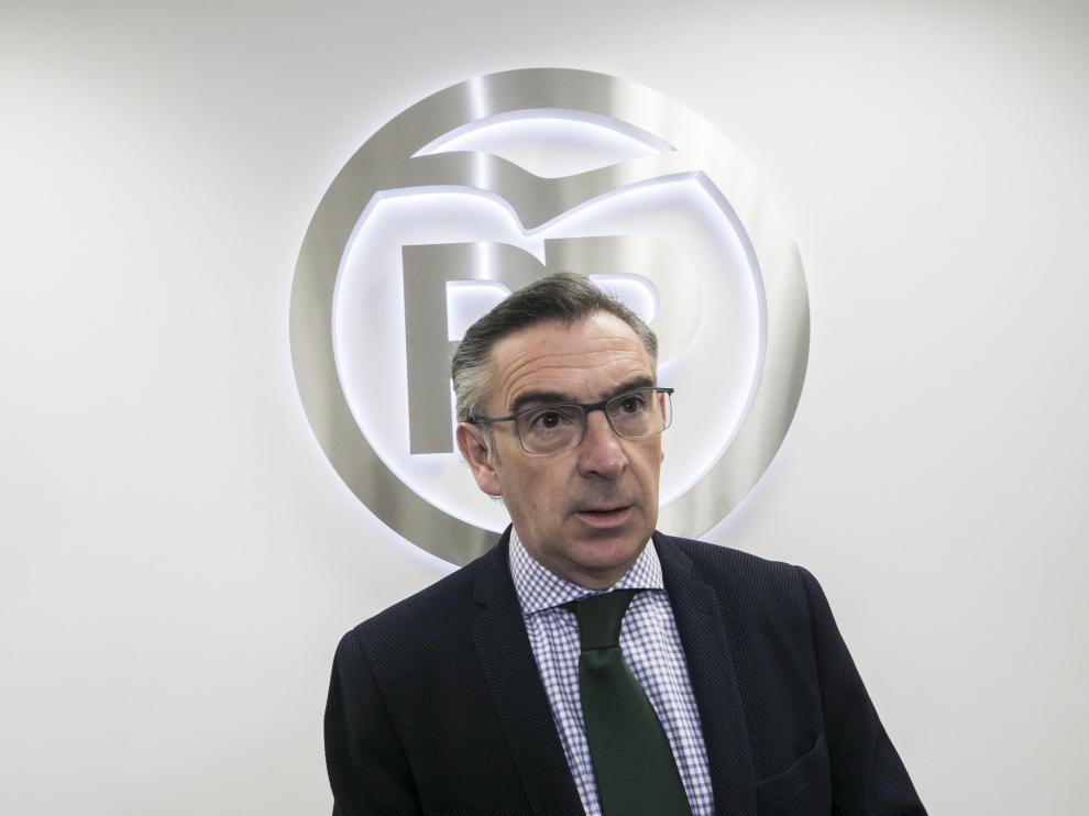 Luis María Beamonte, presidente del PP Aragón.