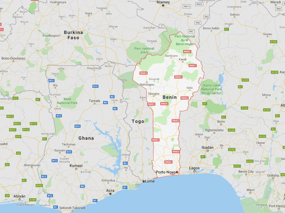 El cuerpo fue hallado en el Parque Nacionalde Pendjari, junto a la frontera de Benín con Burkina Faso.