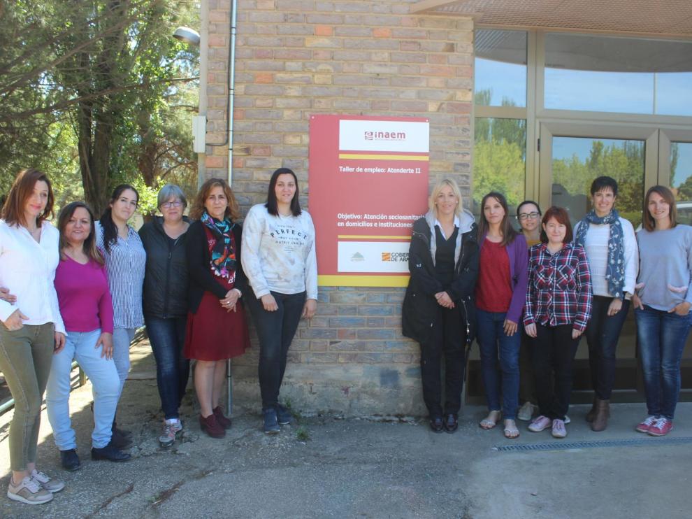 Diez alumnos forman parte del taller ‘Atenderte II’.