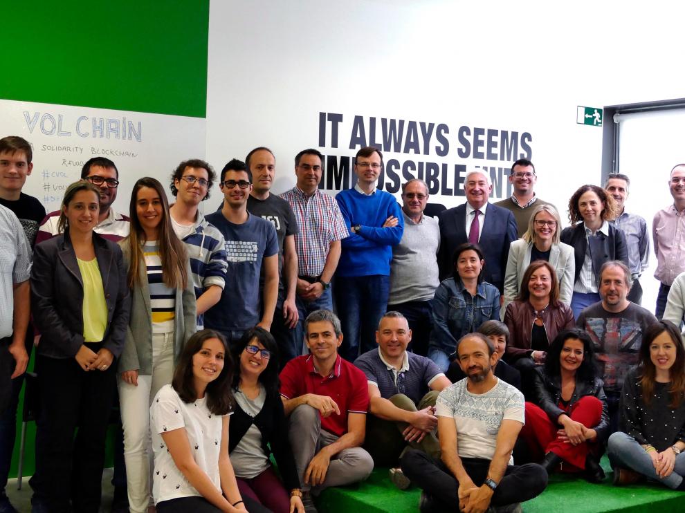 Equipo de técnicos de Itainnova que han diseñado e impartirán el programa Líderes 4.0.