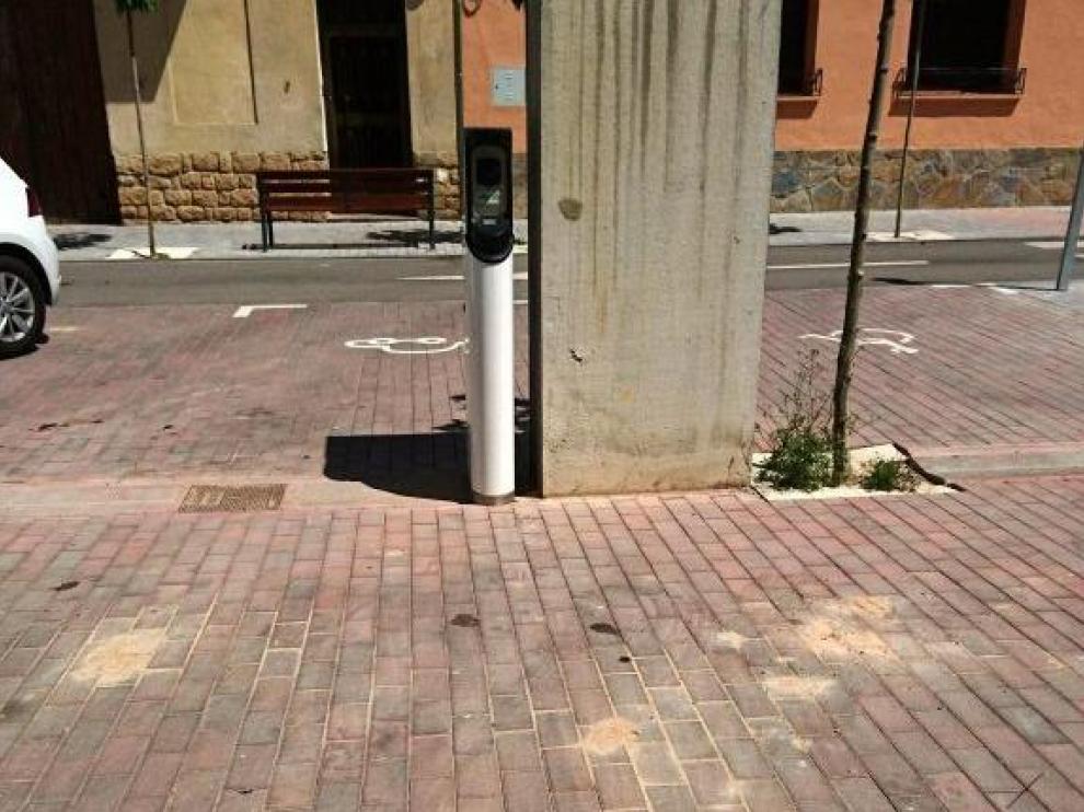 El punto de recarga se sitúa en el barrio del Plano.