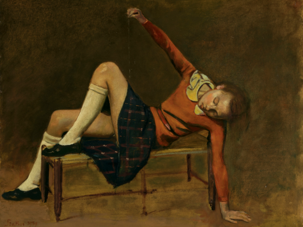 La obra 'Thérèse sur une banquette', del pintor polaco-francés Balthus, se ha vendido por 17 millones.