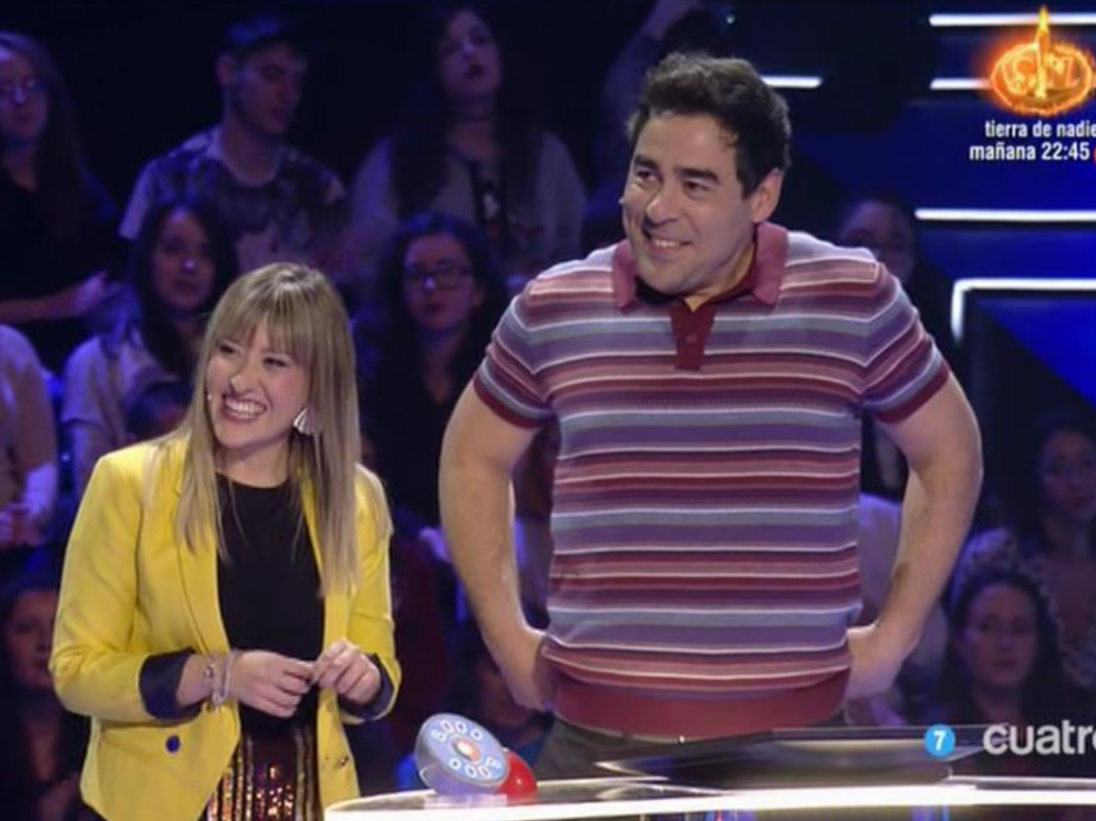 Lorena Córcoles junto a Pablo Chiapella.