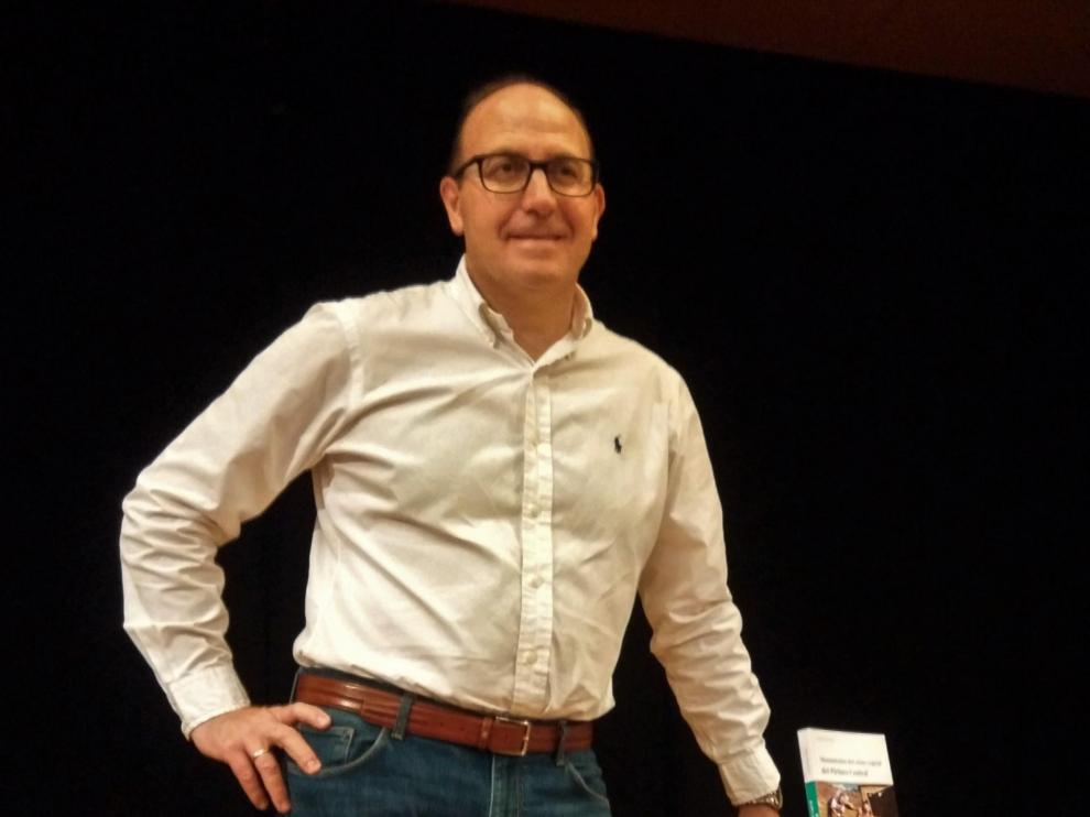Ismael Ferrer, en el Centro de Historias de Zaragoza.