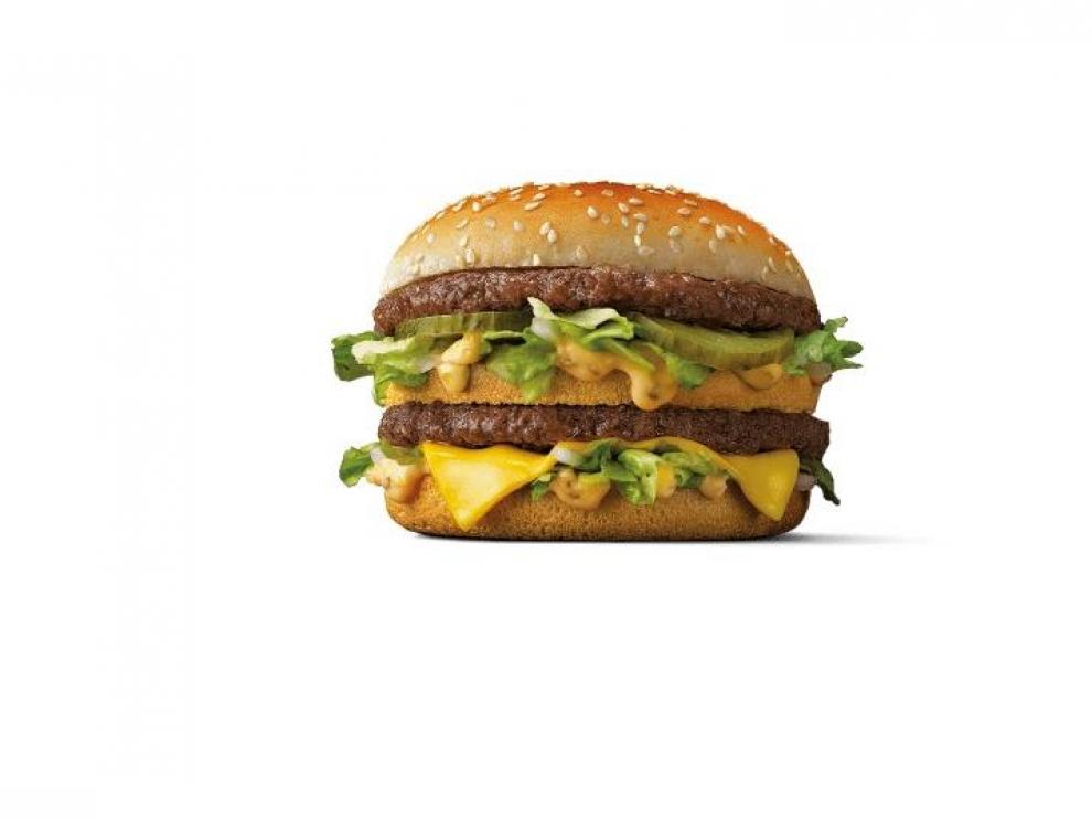 Hamburguesa Big Mac de McDonald's.