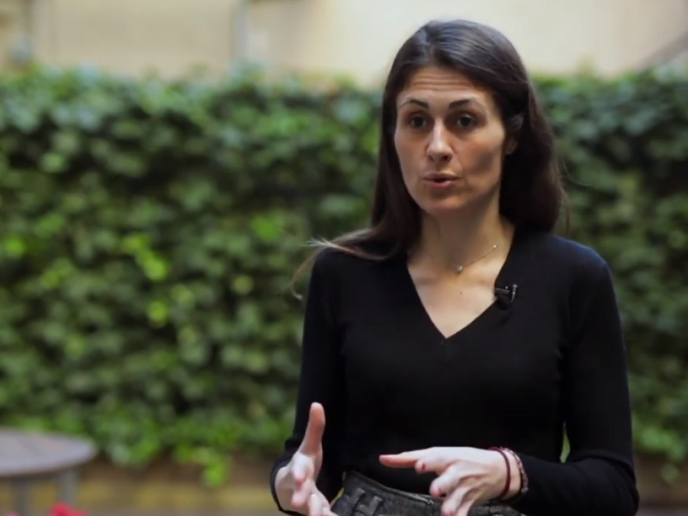 Anna Cristeto, en una captura de un vídeo de Dircom.