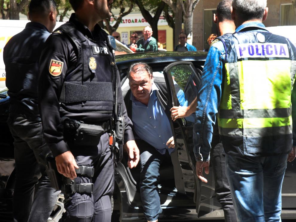 Detenido el presidente del Huesca