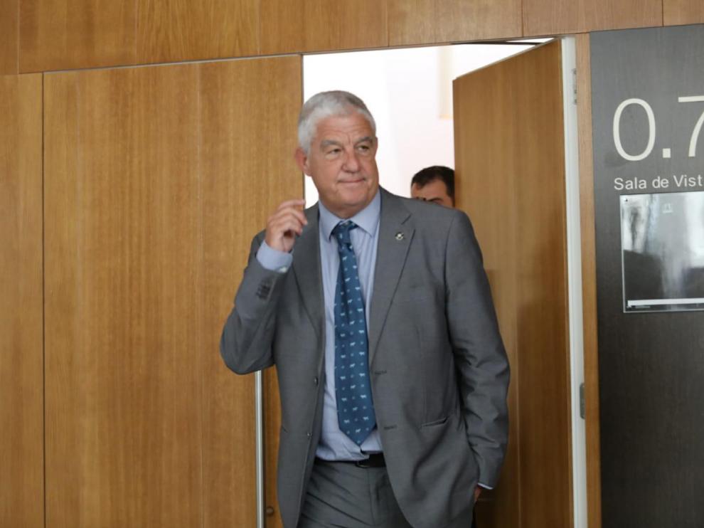 El abogado de Lasaosa, José María Fuster Fabra.