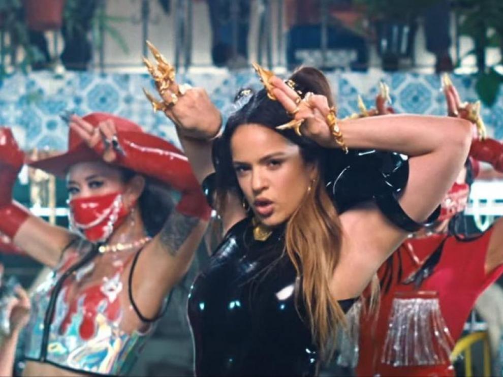 Fotograma del nuevo vídeo de Rosalía