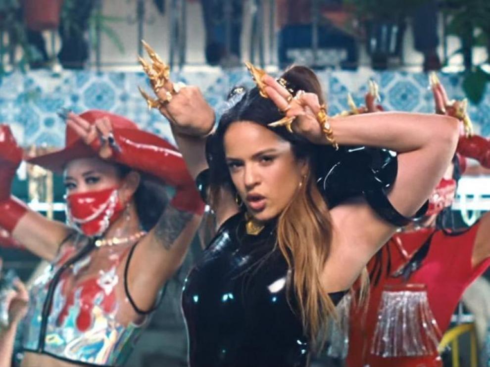 Fotograma del nuevo vídeo de Rosalía