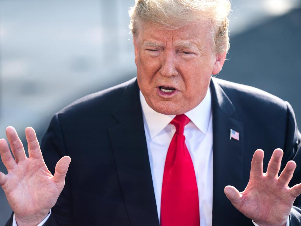 El presidente de Estados Unidos, Donald Trump.