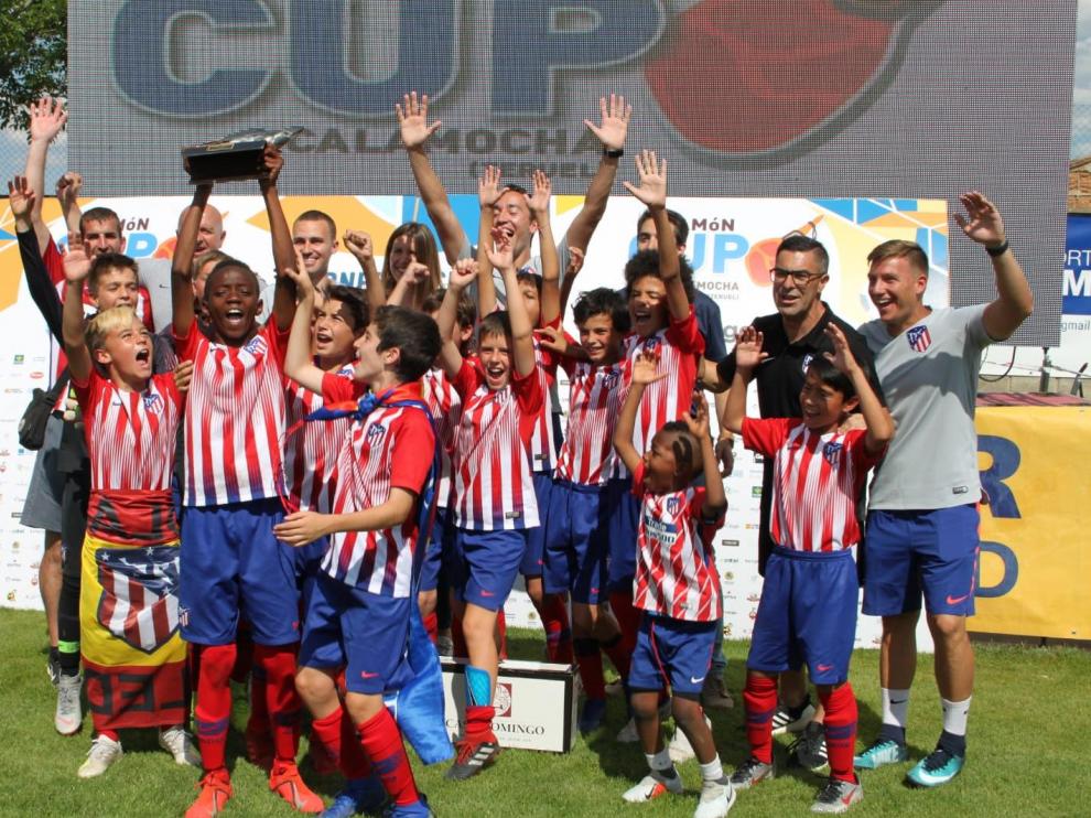 Atlético de Madrid ganador de la V Jamón Cup.
