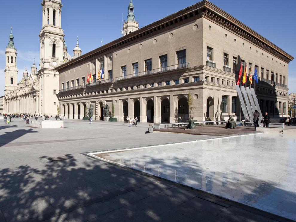 AYUNTAMIENTO DE ZARAGOZA / PLAZA DEL PILAR / 17/10/2012 / FOTO : OLIVER DUCH