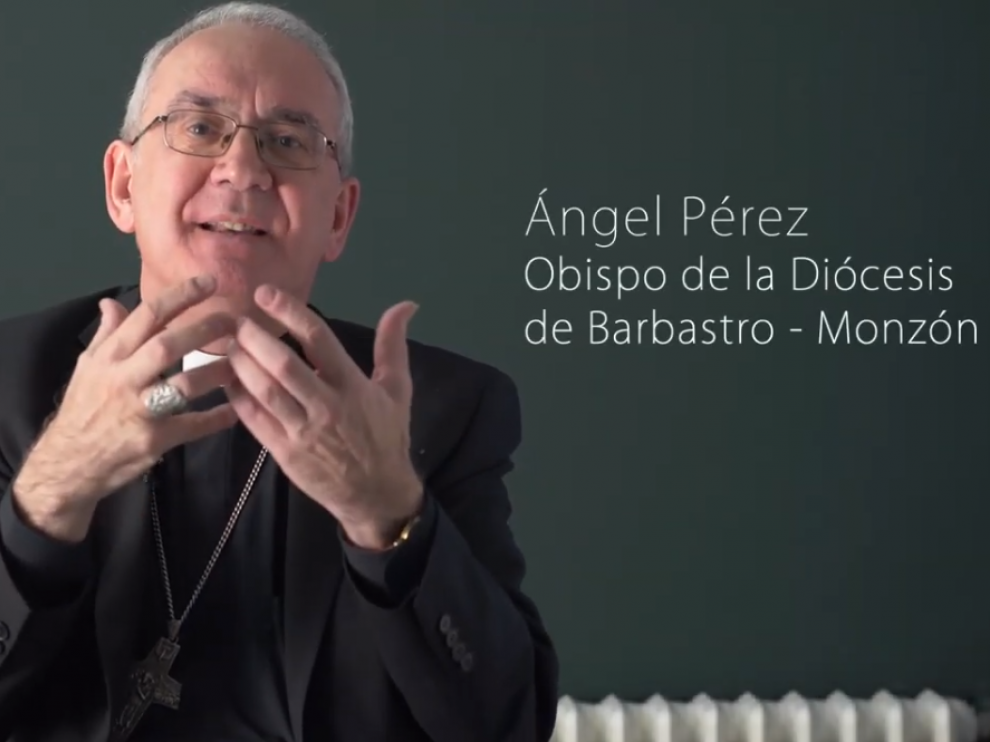 Ángel Pérez en una imagen del vídeo.