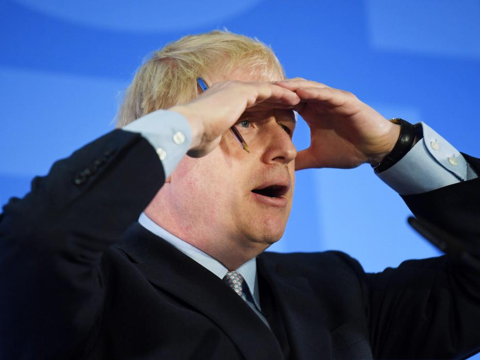 El conservador británico Boris Johnson.