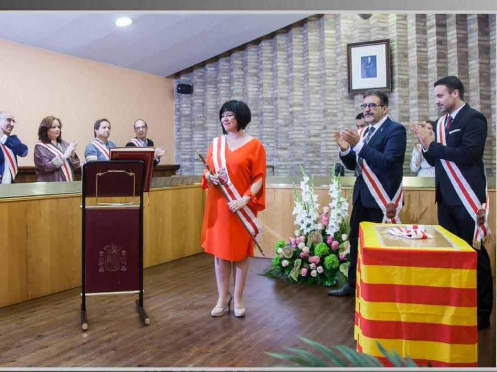 Marta Gracia es de nuevo alcaldesa de La Almunia de Doña Godina.