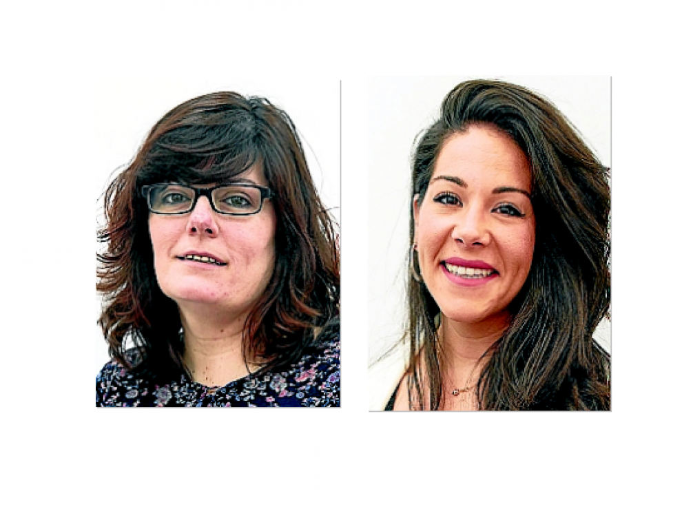 Isabel García y Beatriz Sánchez.
