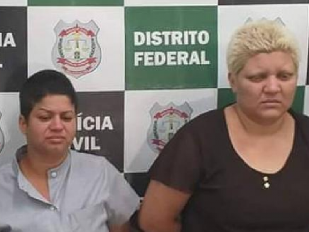 Rosana Candido, y su pareja, Kacyla Pessoa.