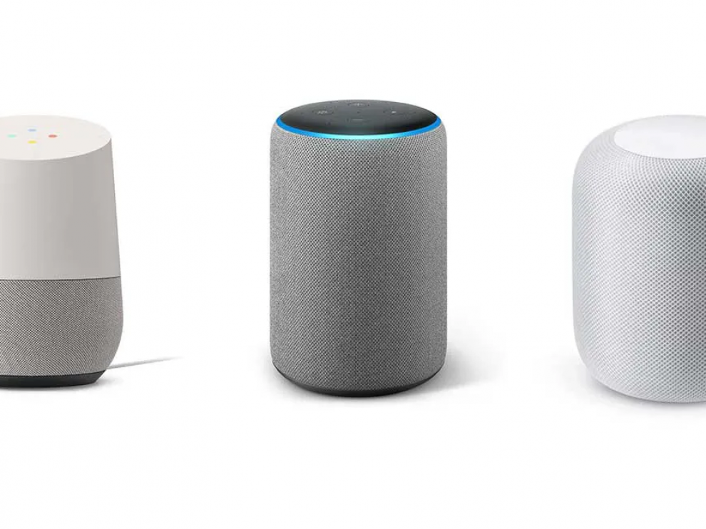 Amazon Alexa, Google Assistant y Siri de Apple