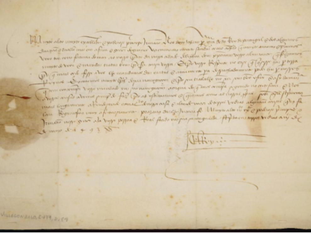 Sería éste el primer documento oficial en el que se confirma el éxito de la aventura de Colón.