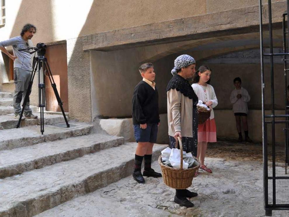 Las escenas han sido rodadas por los alumnos en diferentes lugares de la capital del Matarraña