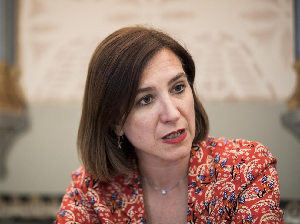 La vicealcaldesa de Zaragoza, Sara Fernández.