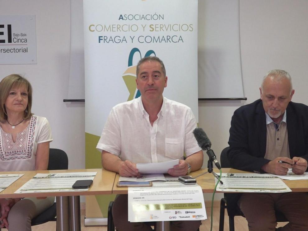 Imagen de la rueda de prensa de presentación de la Semana del Comercio.