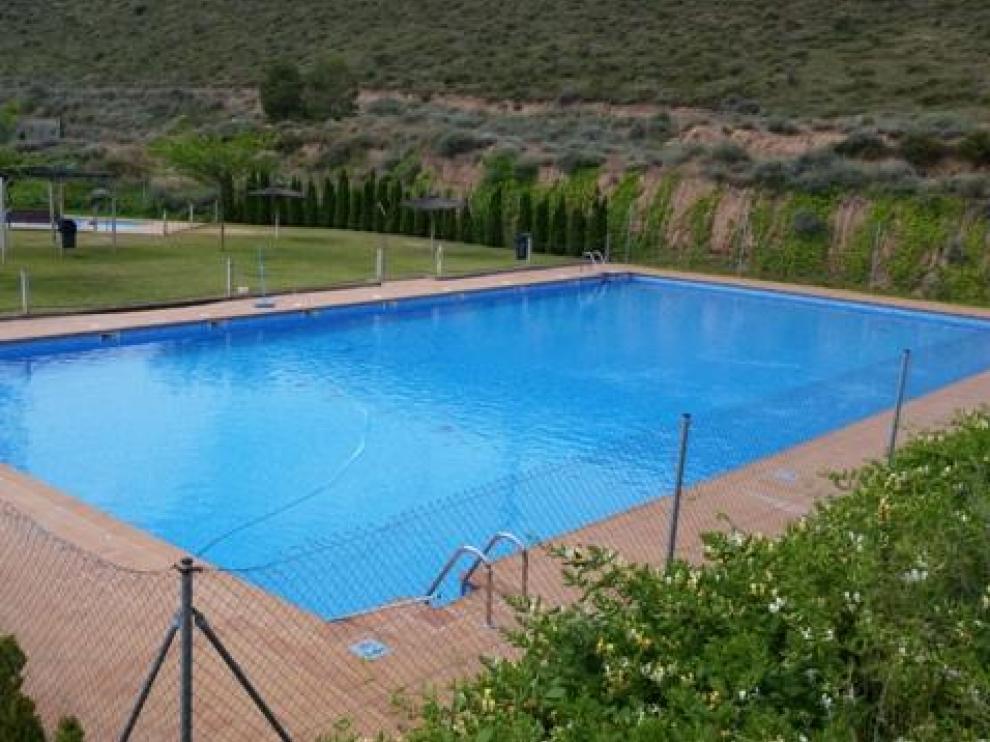 Piscinas del barrio de Miralsot, en Fraga.