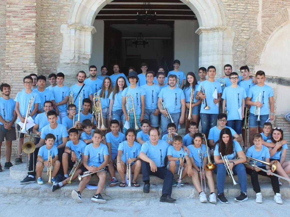 Una edición anterior del curso de trompeta y trombón.