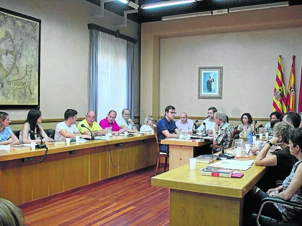 La corporación municipal celebró el primer pleno de la nueva legislatura en Alcañiz
