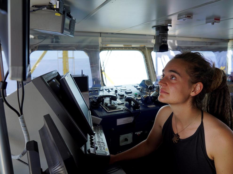 La capitana del barco Sea Watch 3, Carola Rackete, ha sido detenida tras desembarcar en Lampedusa
