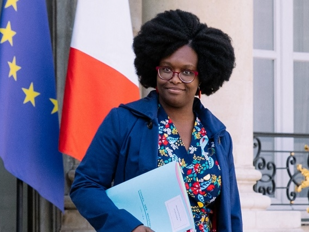Sibeth Ndiaye es la portavoz del gobierno francés.