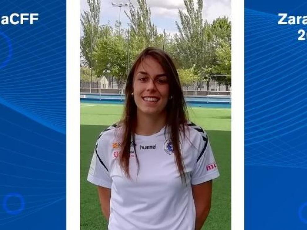 Lucía Fuertes, nueva jugadora del Zaragoza Femenino.