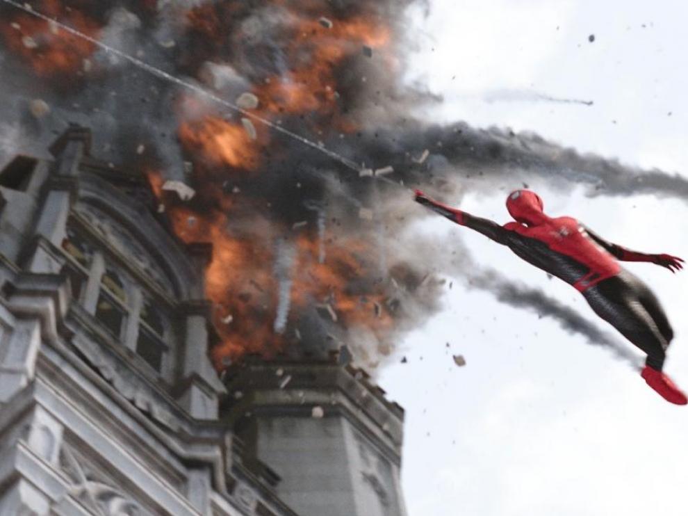Fotograma de 'Spider Man: lejos de casa'.