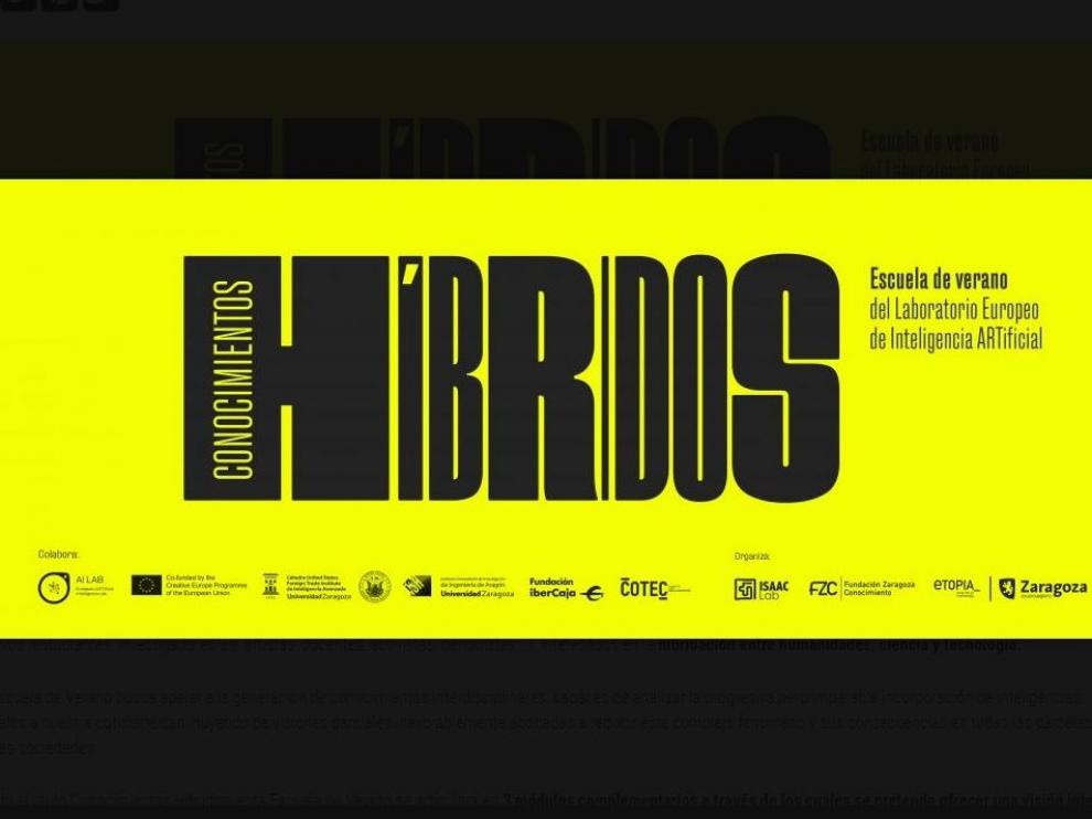 Del 8 al 12 de julio, Etopia Centro de Arte y Tecnología celebra la escuela de verano del Laboratorio Europeo de Inteligencia ARTificial