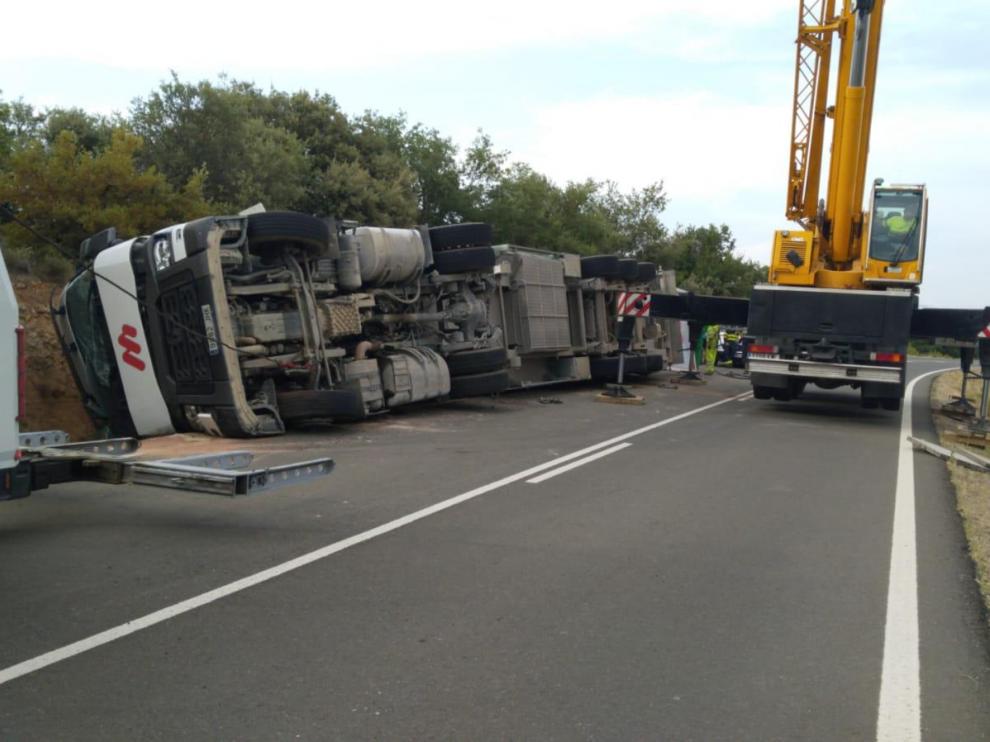 Accidente en el kilómetro 10'5 de la A - 1605
