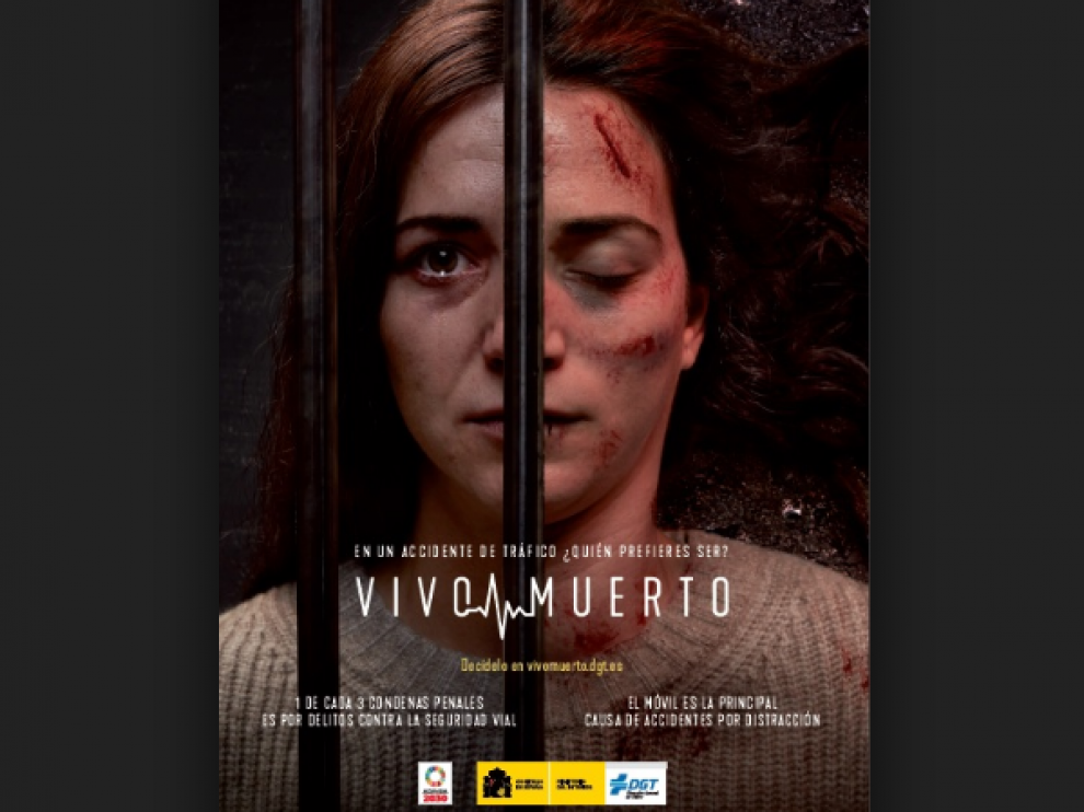 Campaña DGT 'Vivo o muerto'.