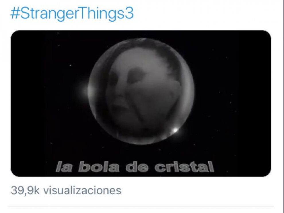 Captura del tweet publicado por Netflix que ha compartido Nagua Alba.