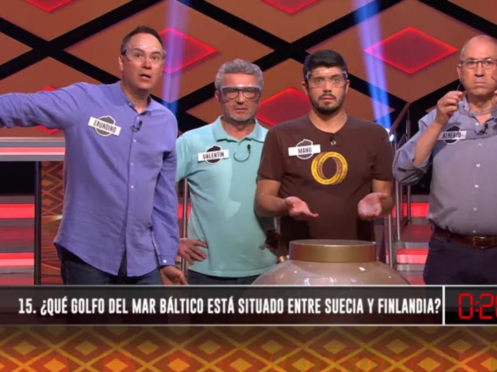 Momento en el que los Lobos iban a contestar a la última pregunta