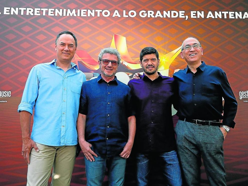 Los cuatro integrantes del colectivo que triunfó en RTVE, ‘¡Boom!’ y batió todo un récord.