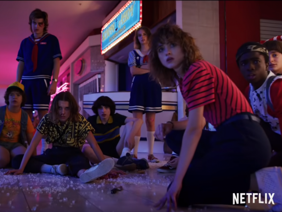 Imagen del tráiler de la tercera temporada de 'Stranger Things'.