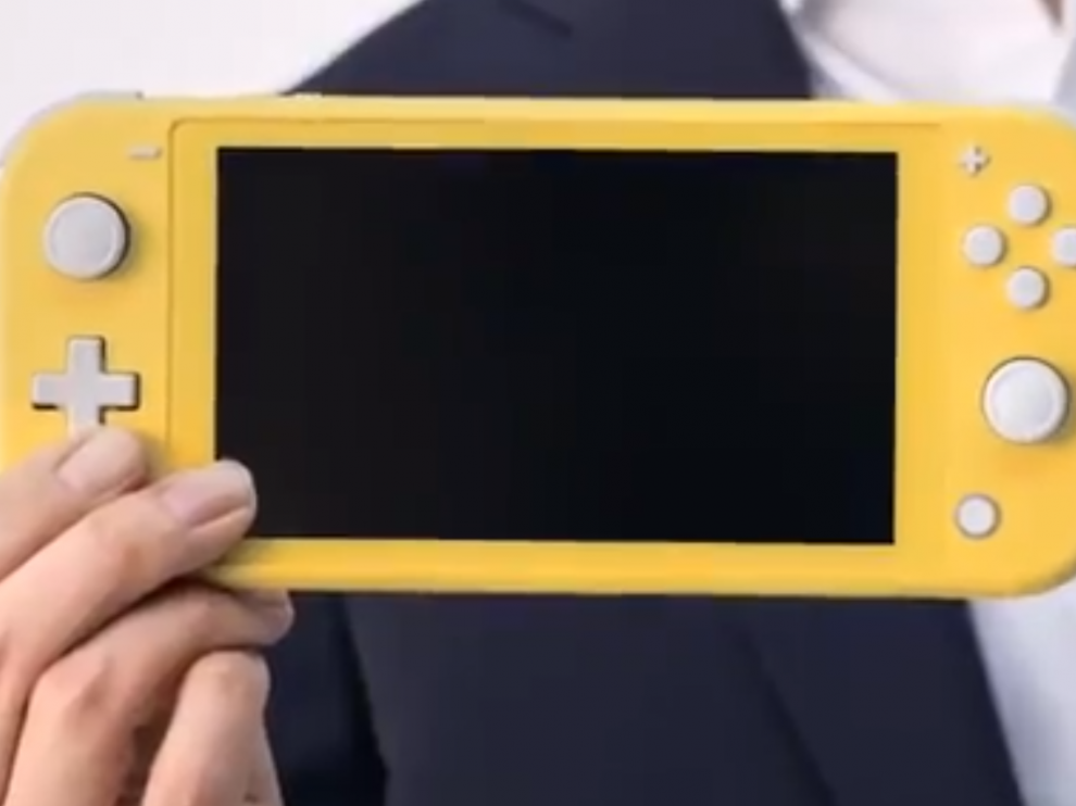 La Nintendo Switch Lite tiene una pantalla de 5,5 pulgadas.