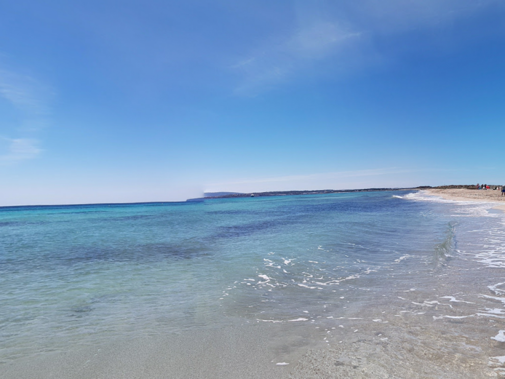 Playa de ses Illetes, en Formentera, lugar donde han ocurrido los hechos.