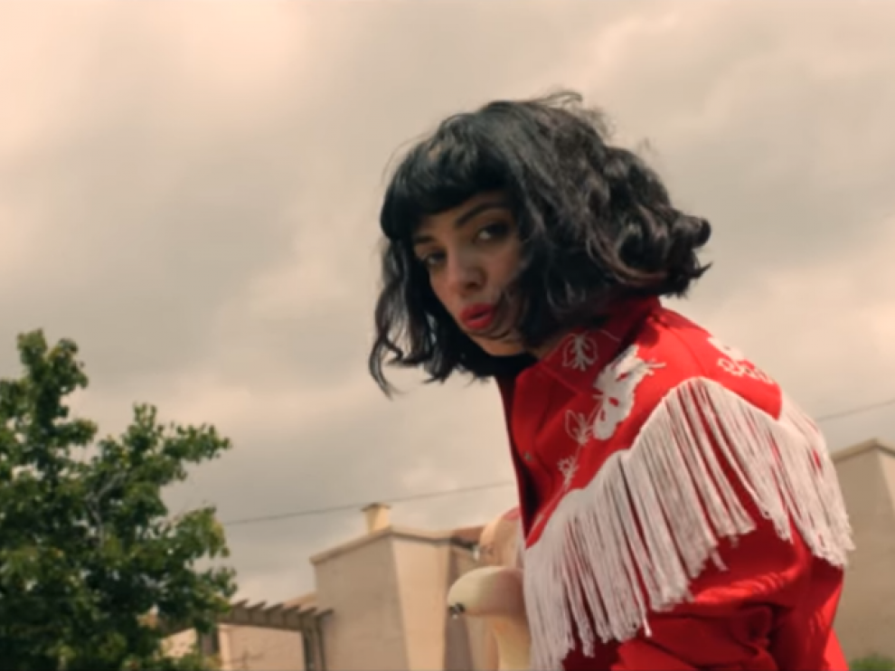 Mon Laferte en su último videoclip.